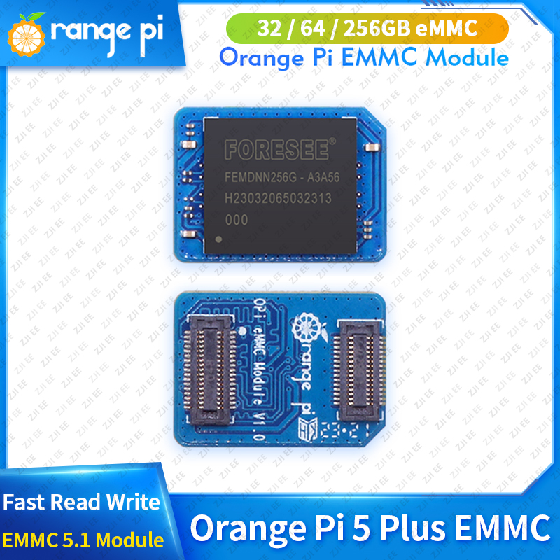 Orange Pi EMMCモジュール 32GB 64GB  - Orange Pi 5 Plus 32Gb のレビューと価格