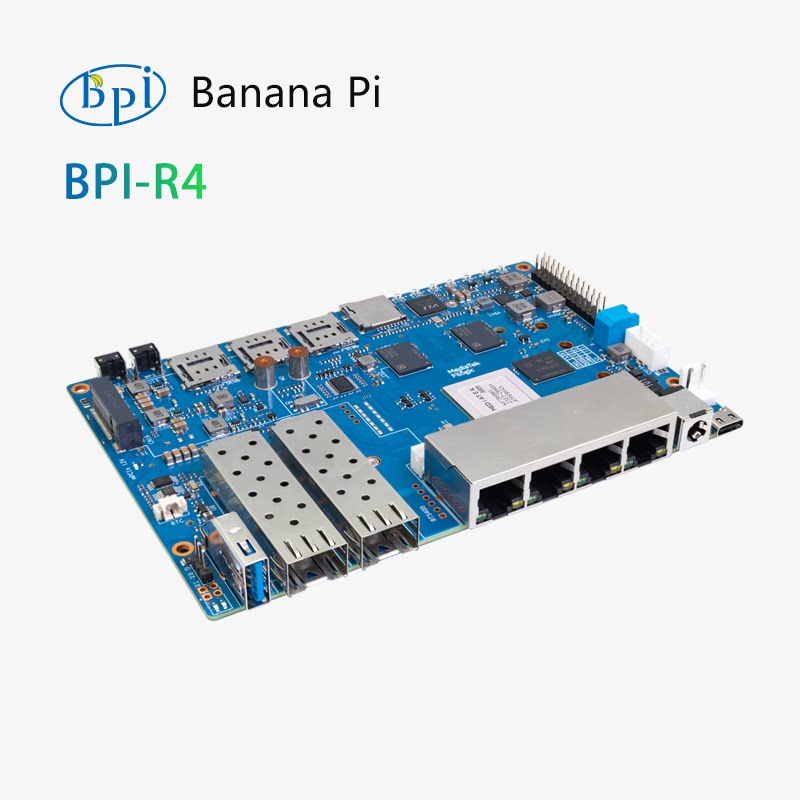 Banana Pi BPI-R4 高性能オープンソースルータ - Bananapi Bpi R4 Wifi 7 のレビューと価格