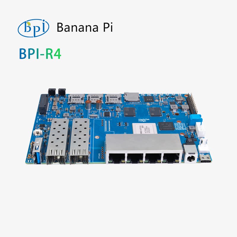 Banana Pi BPI-R4 高性能オープンソースルータ - Bananapi Bpi R4 Wifi 7 のレビューと価格